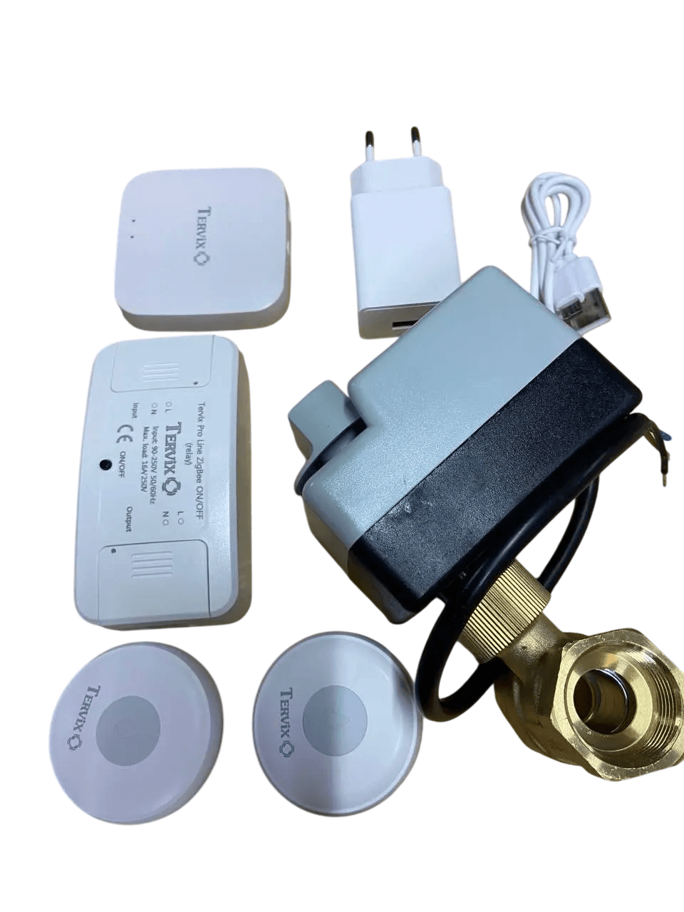Система захисту від затоплення Tervix ZigBee Water Stop (комплект на одну трубу 1/2")