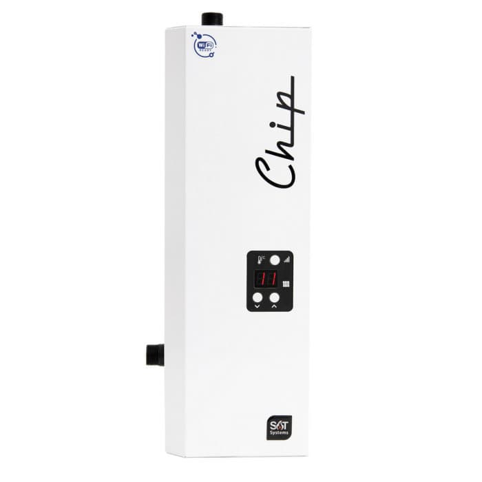 Настінний електричний котел SAT Systems Chip Pro 4.5 кВт, Ефективний та безшумний електрокотел