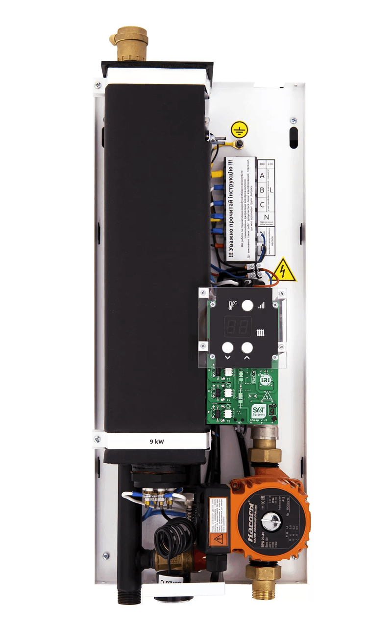 Електричний котел для опалення SAT Systems Chip Pro 9 кВт з насосом та розширювальним баком