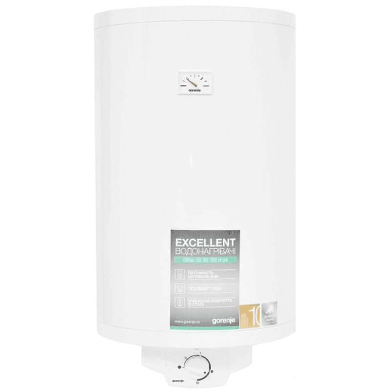 Бойлер Gorenje GBF 80 UA, Електроводонагрівач
