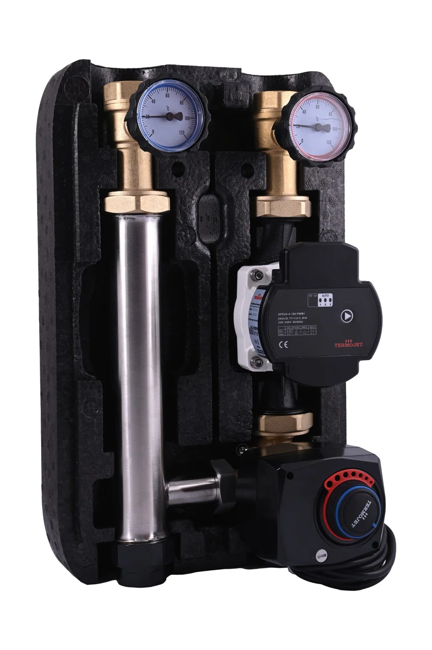 Насосна група змішувальна Termojet НГ-46 EPP BLACK DN25 без насосу