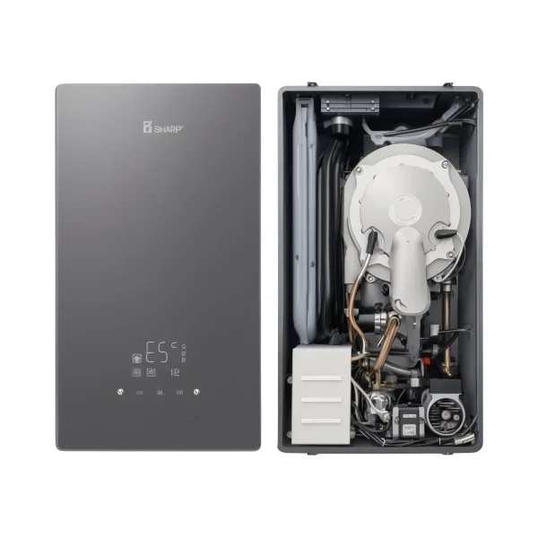 Конденсаційний газовий котел Rocterm Condensing BERTE Gray 32 kw wi-fi