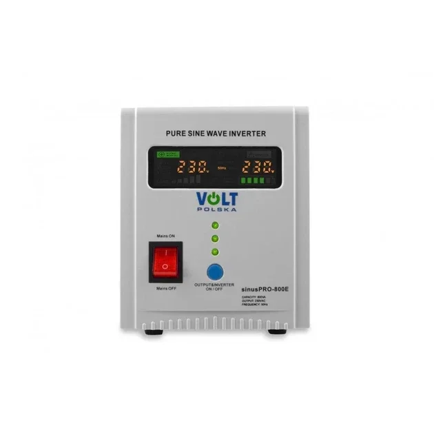 Джерело безперебійного живлення / Перетворювач напруги Volt Polska Sinus PRO 800E (12V / 230V)