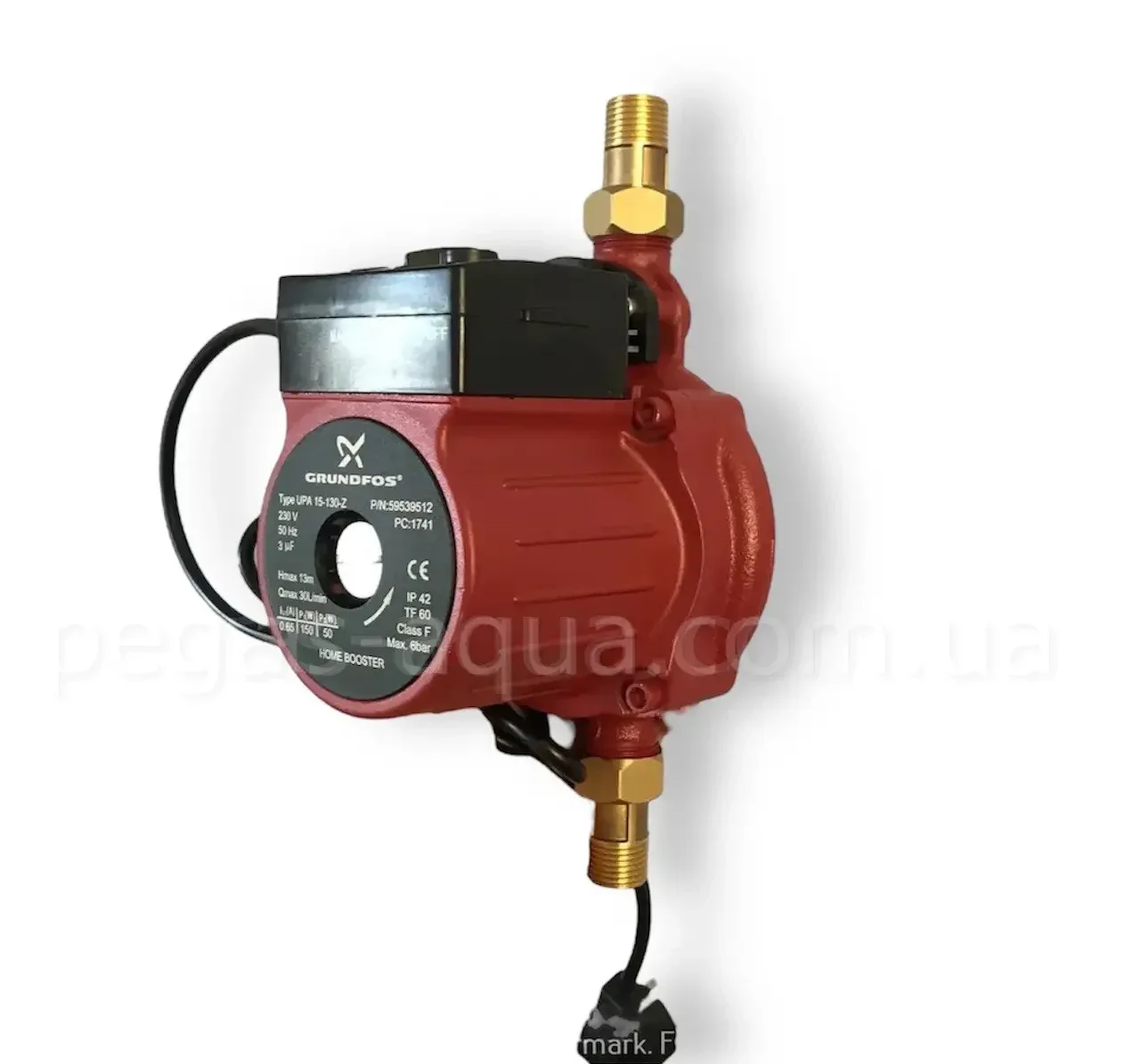 Насос підвищення тиску Grundfos UPA 15-130-Z 130Вт напір 13м з гайками для квартири та будинку