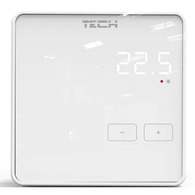 Дротовий кімнатний регулятор температури TECH EU-R-9Z (білий)