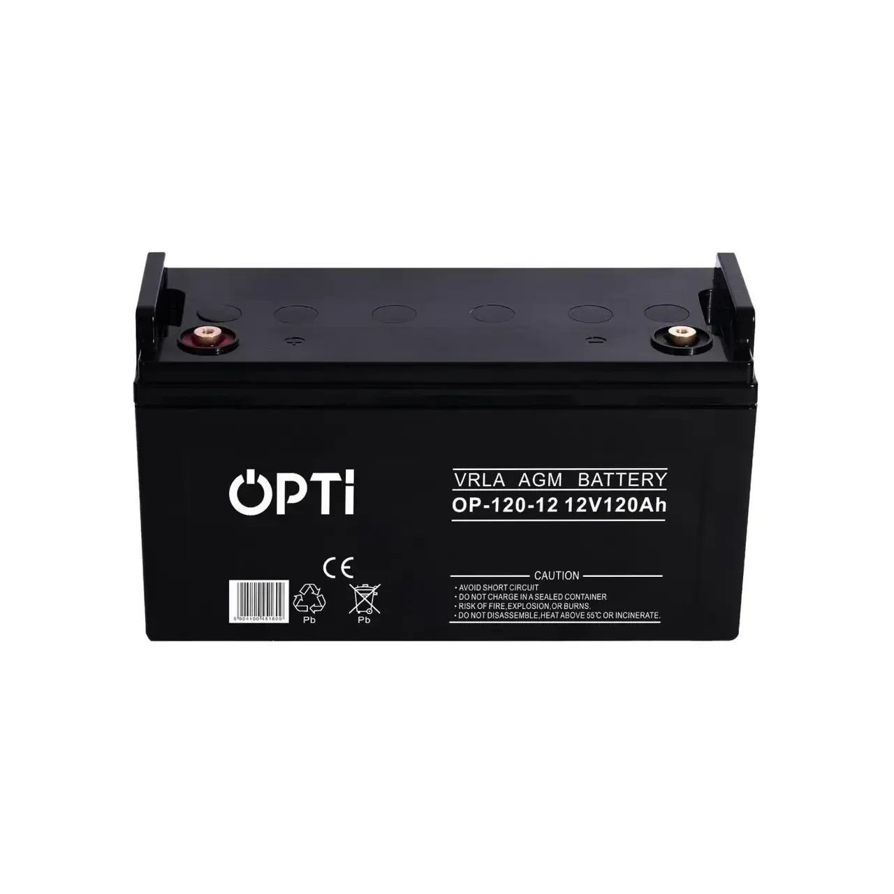 Акумулятор AGM Volt Polska OPTI 12V 120 Ah (акумуляторна батарея для ДБЖ, інверторів та сонячних систем)