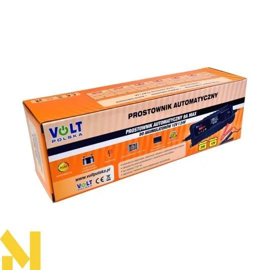 Зарядний пристрій для акумуляторів Volt Polska 12V-24V 8A (Арт. MAX 226)