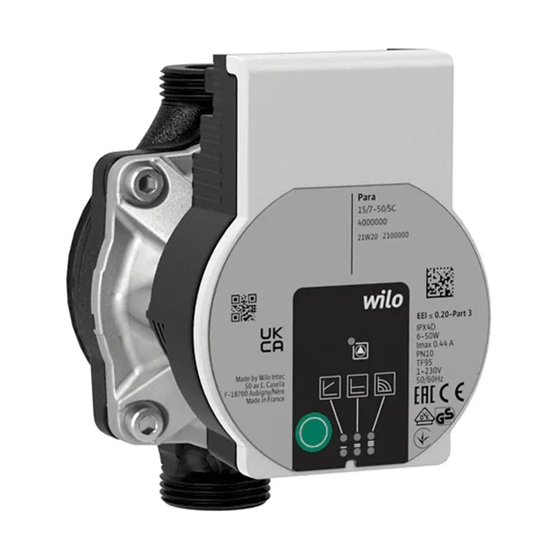Рециркуляційний насос WILO Para Z Ku 15-80x130