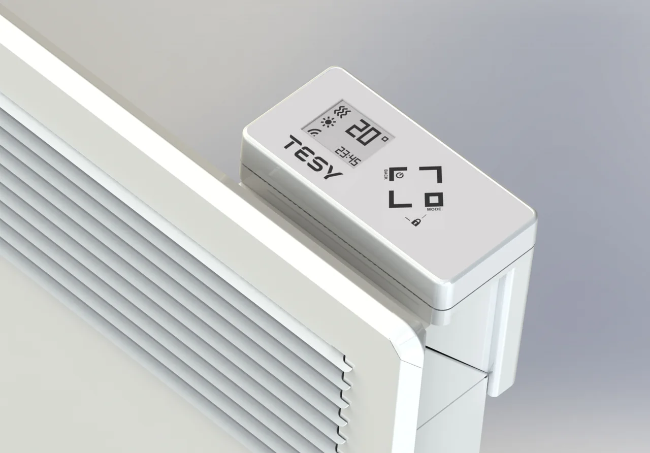 Электрический конвектор Tesy CN 051 200 EL CLOUD W с управлением через Wi-Fi, Настенные конвекторы tesy