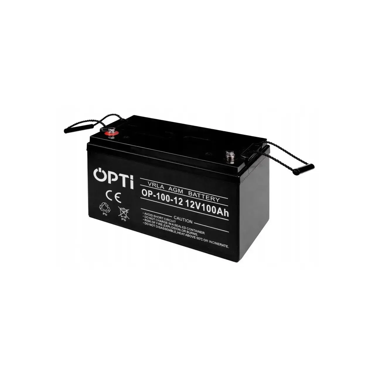 Акумулятор AGM Volt Polska OPTI 12V 120 Ah (акумуляторна батарея для ДБЖ, інверторів та сонячних систем)