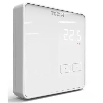 Дротовий кімнатний регулятор температури TECH EU-R-9Z (білий)