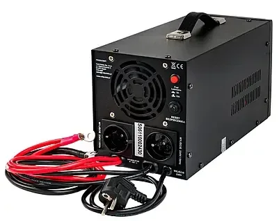 Джерело безперебійного живлення / Перетворювач напруги Volt Polska Sinus PRO 1000E BLACK (12V / 230V)