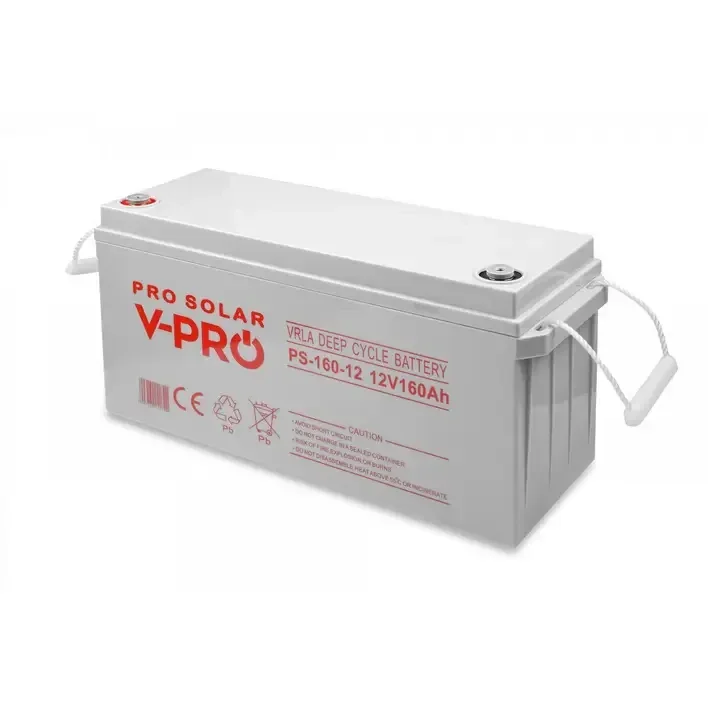 Акумулятор AGM Volt Polska V-PRO SOLAR 160 Ah 12V (посилений, Deep Cycle)