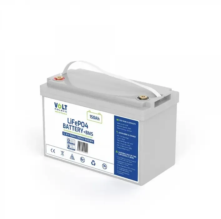 Акумулятор LiFePO4 Volt Polska + BMS 12.8V 150 Ah (струм розряду 100A, литій-залізо-фосфатний для ДБЖ, інверторів та сон
