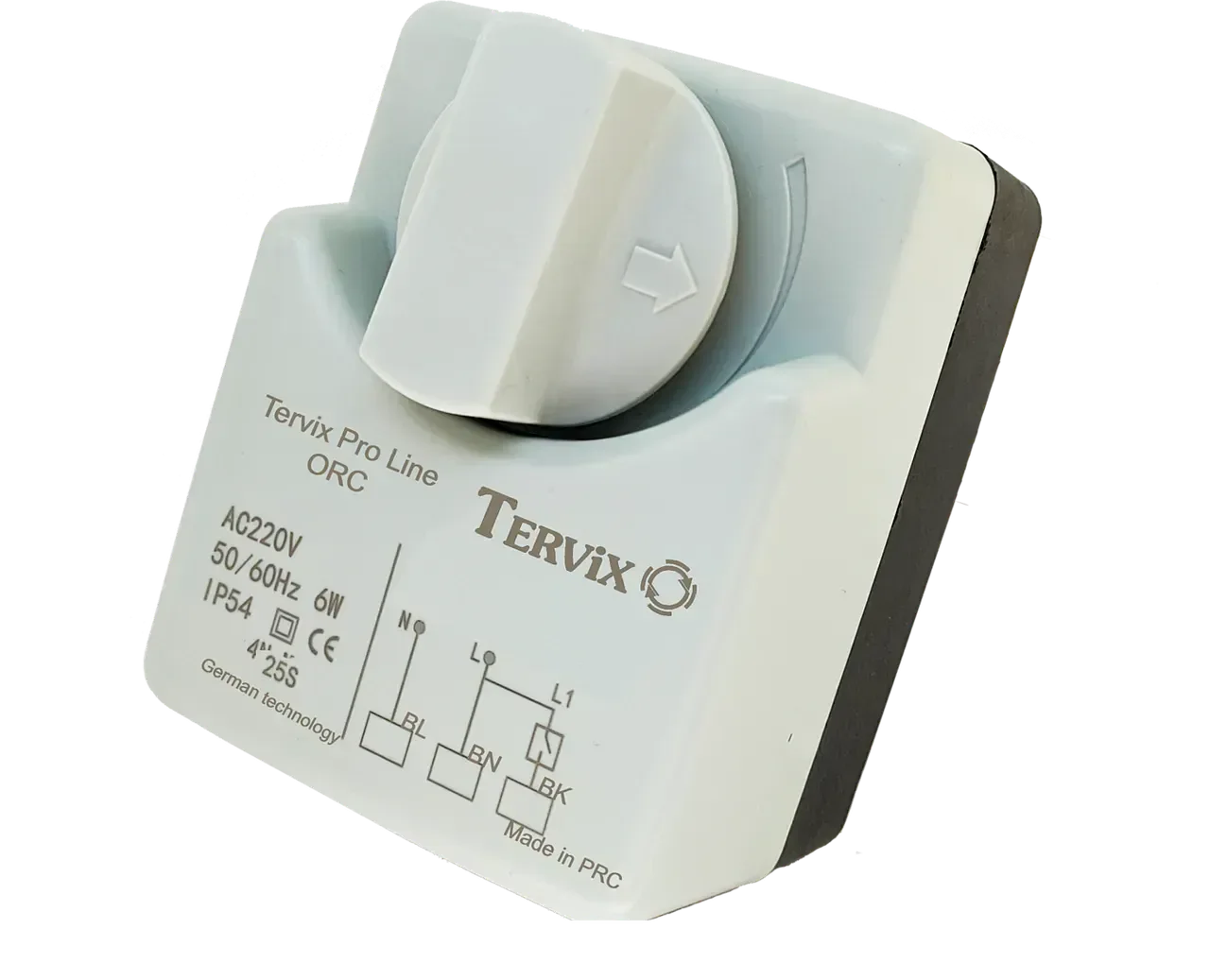 3-ходовой шаровой клапан Tervix Pro Line ORC DN15 ½" ВР, НЗ, kvs-11