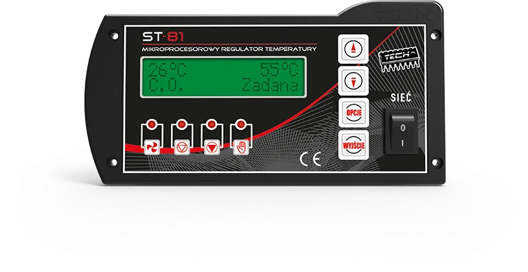 Контролер для котла з ручним завантаженням TECH ST 81zPID