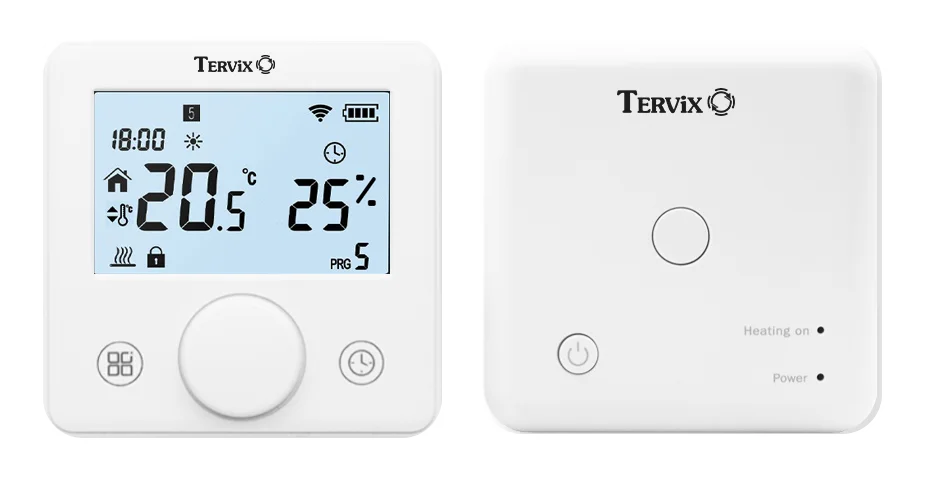 Бездротовий кімнатний термостат Tervix Pro Line WiFi, білий