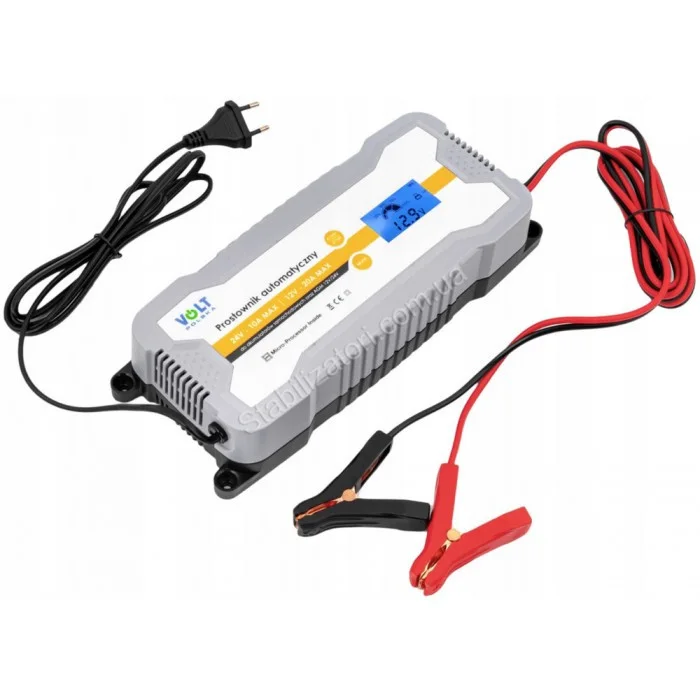 Зарядний пристрій для акумуляторів Volt Polska 12V-24V 20A (Арт. MAX)