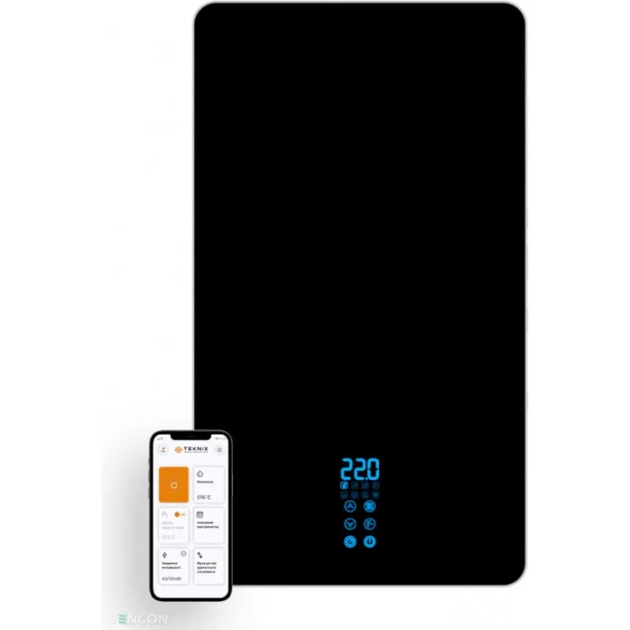 Електричний котел Teknix ESPRO 7.5 kW 220/380 v, сучасний електрокотел