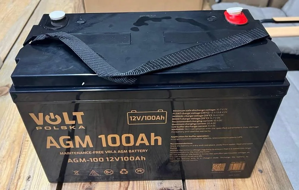VOLT AGM VRLA 100Ah 12V. Акумулятор для ДБЖ