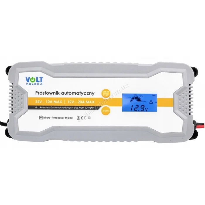 Зарядний пристрій для акумуляторів Volt Polska 12V-24V 20A (Арт. MAX)